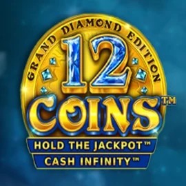 12 Coins Grand Diamond Edition logo – Slots by Wazdan at Pino Casino