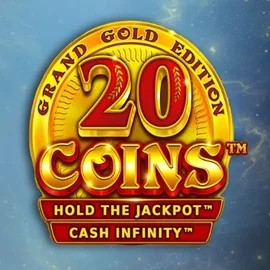20 Coins Grand Gold Edition by Wazdan, showcased at pinocasino.org – game logo