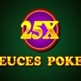 Official Poker logo: 25x Deuces Poker by iSoftBet at Pino Casino