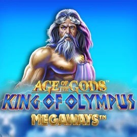 Age Of The Gods: King of Olympus Megaways game by Origins – logo hosted on Pino Casino