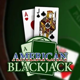 American Blackjack logo – Table Games by Habanero at Pino Casino