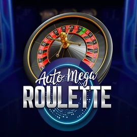 Auto Mega Roulette slot icon by Pragmatic Play, available at Pino Casino