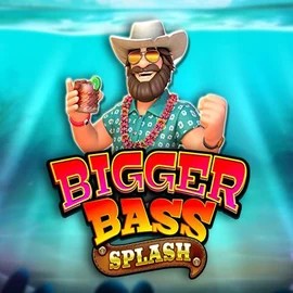 Bigger Bass Splash game by Pragmatic Play – logo hosted on Pino Casino