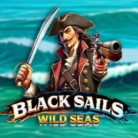 Black Sails Wild Seas online game logo by Infinity Dragon Studios on pinocasino.org