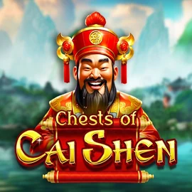 Chests of Cai Shen game by Pragmatic Play – logo hosted on Pino Casino