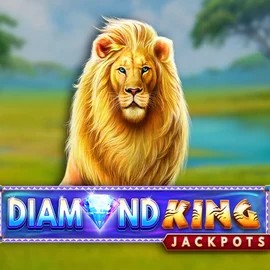 Diamond King Jackpots slot icon by SpinPlay Games, available at Pino Casino