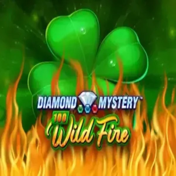 Diamond Mystery 100 Wild Fire slot icon by Greentube, available at Pino Casino