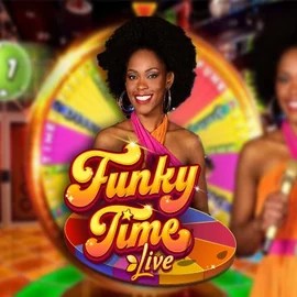 Live Casino logo of Funky Time from Evolution at Pino Casino