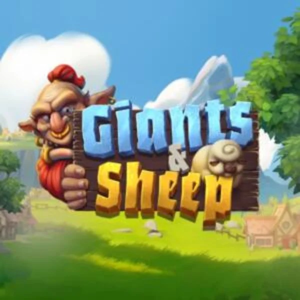 Giants and Sheep slot visual from Relax Gaming available on pinocasino.org