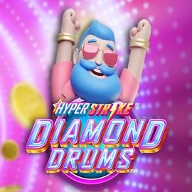 Hyper Strike Diamond Drums slot visual from Gameburger Studios available on pinocasino.org