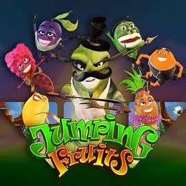 Jumping Fruits logo – Slots by Wazdan at Pino Casino