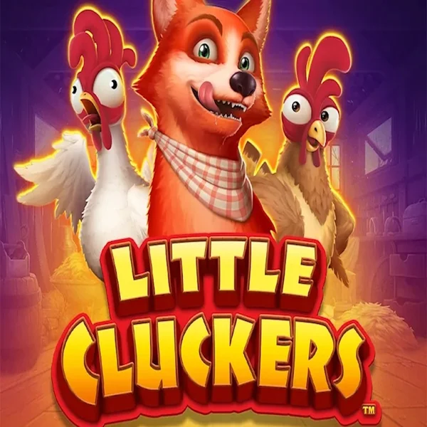 Little Cluckers online game logo by Greentube on pinocasino.org