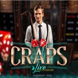 Live Craps logo – Live Casino by Evolution at Pino Casino