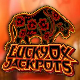 Lucky Ox Jackpots by Rival, showcased at pinocasino.org – game logo