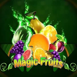 Magic Fruits Deluxe online game logo by Wazdan on pinocasino.org