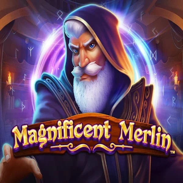 Try Magnificent Merlin slot by Greentube on pinocasino.org – logo image