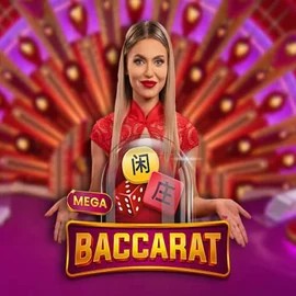 Enjoy Mega Baccarat by Pragmatic Play – logo hosted on pinocasino.org