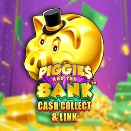 Piggies And The Bank Cash Collect &amp; Link game by Origins – logo hosted on Pino Casino