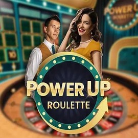 PowerUP Roulette game by Pragmatic Play – logo hosted on Pino Casino