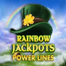 Rainbow Jackpots Power Lines casino game by Red Tiger Gaming – featured logo at Pino Casino