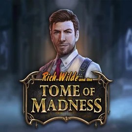 Official Slots logo: Tome of Madness by Play’n GO at Pino Casino