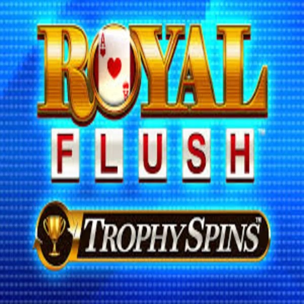 Royal Flush Trophy Spins slot visual from Greentube available on pinocasino.org