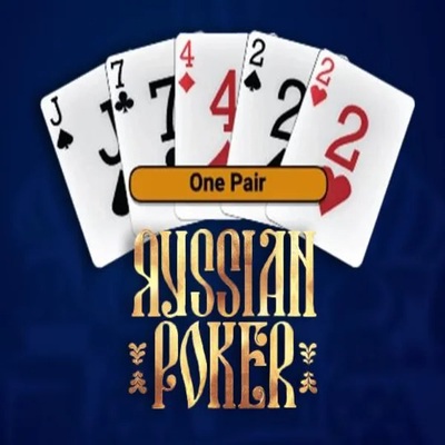 Russian Poker online game logo by OneTouch Games on pinocasino.org