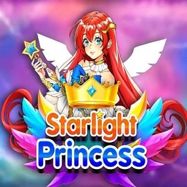Starlight Princess slot logo by Pragmatic Play at Pino Casino