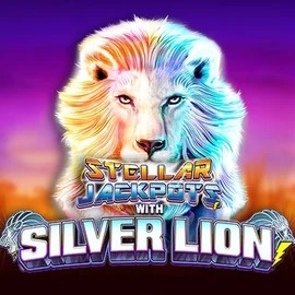 Try Stellar Jackpots with Silver Lion slot by Lightning Box Game on pinocasino.org – logo image
