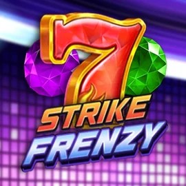 Strike Frenzy game by Pragmatic Play – logo hosted on Pino Casino