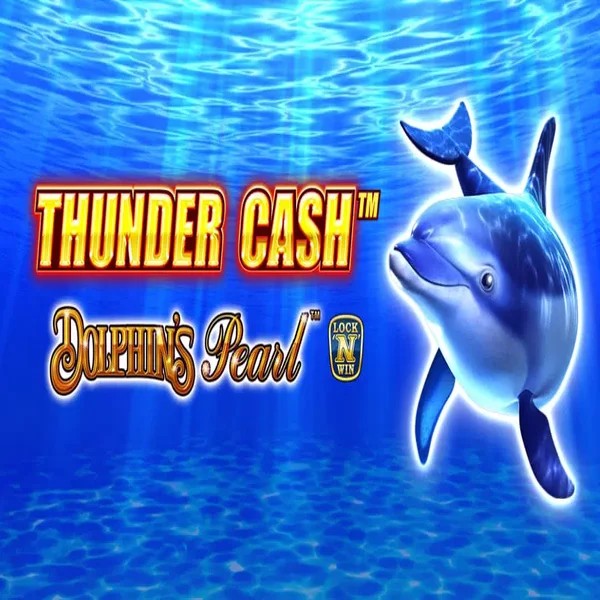 Thunder Cash Dolphins Pearl game by Novomatic – logo hosted on Pino Casino