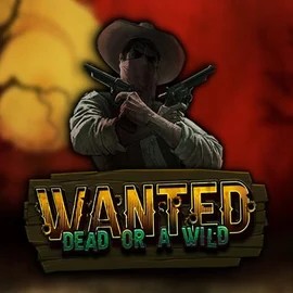 Wanted Dead or a Wild online game logo by Hacksaw Gaming on pinocasino.org