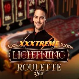 XXXtreme Lightning Roulette slot visual from Evolution available on pinocasino.org